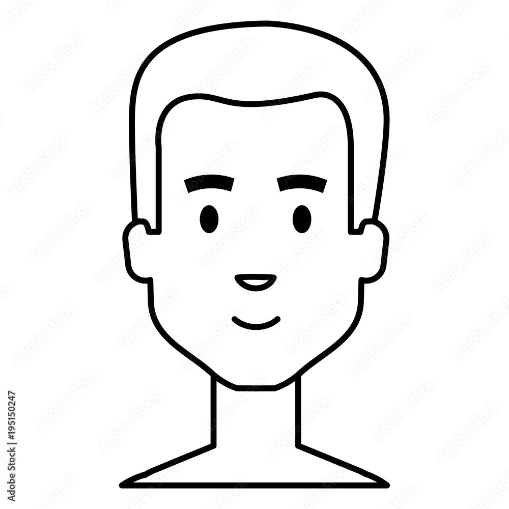 young man shirtless avatar character vector illustration design young man shirtless avatar character vector illustration design