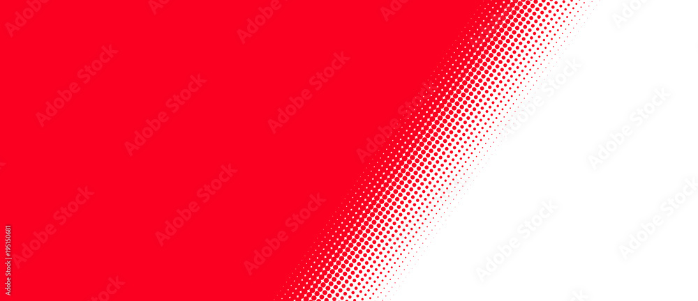Rot weißer Hintergrund mit diagonalem Übergang - obrazy, fototapety, plakaty 