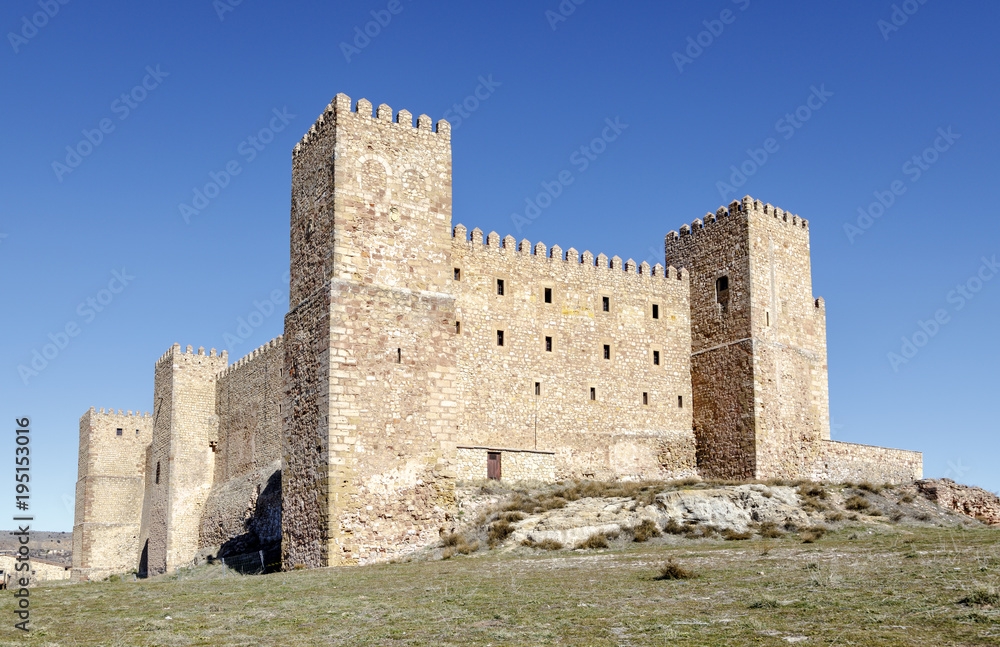Castle of Siguenza Guadalajara Spain