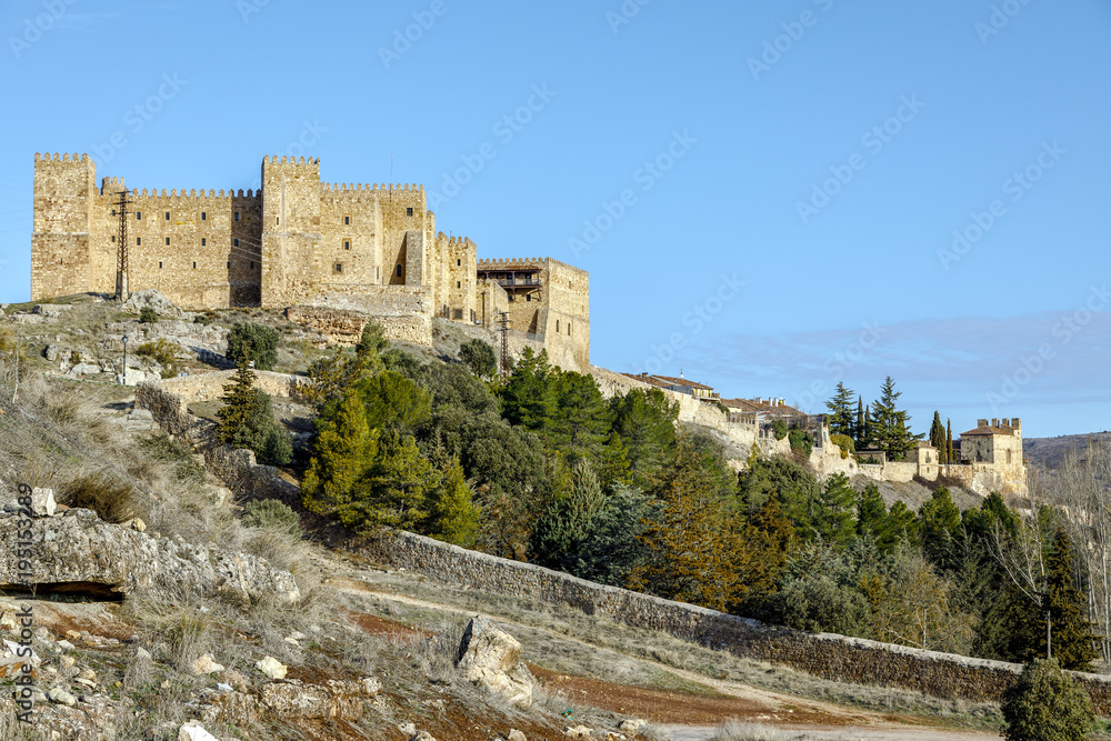 Castle of Siguenza Guadalajara Spain