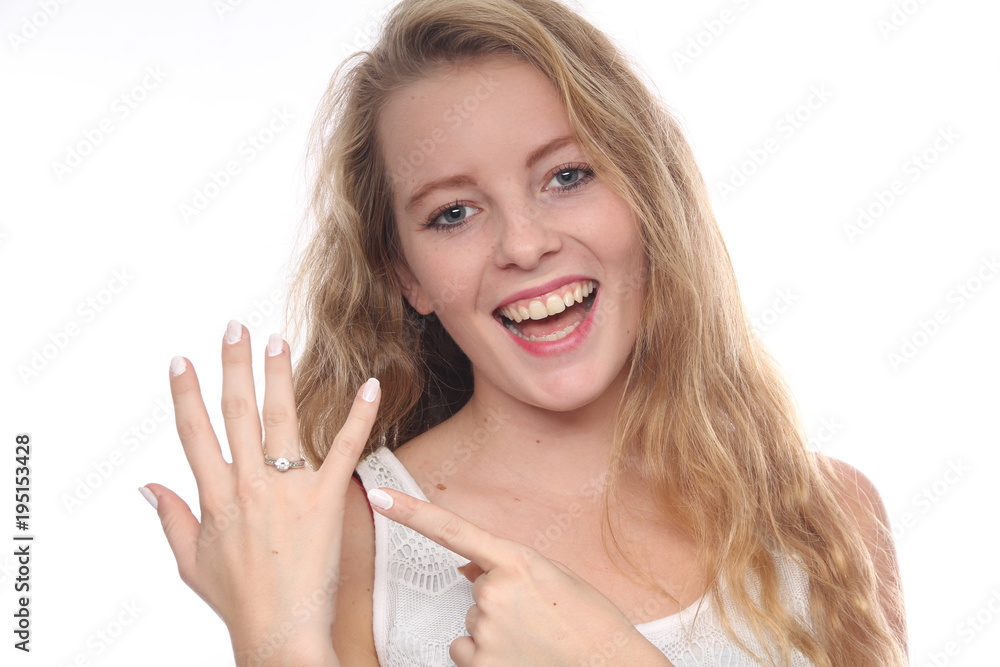 Fototapeta premium Caucasian woman