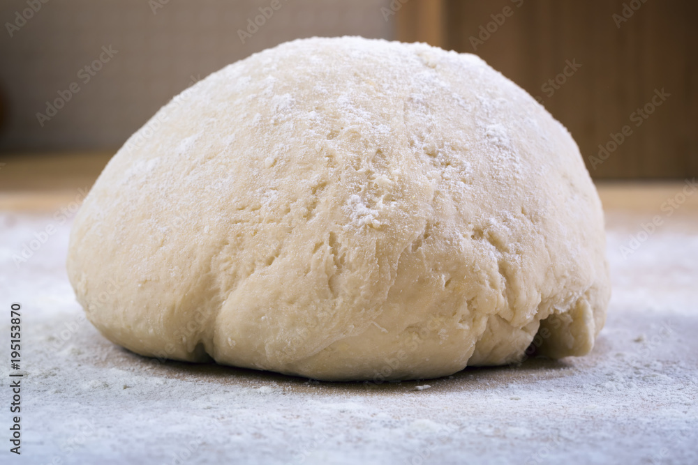 fresh dough ready for baking fresh dough ready for baking