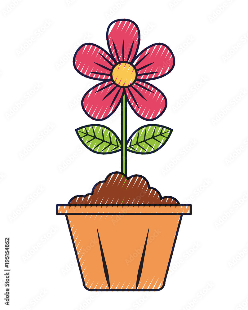 flower in pot decoration interior ornament flower in pot decoration interior ornament