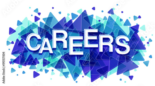 Careers creative concept.
