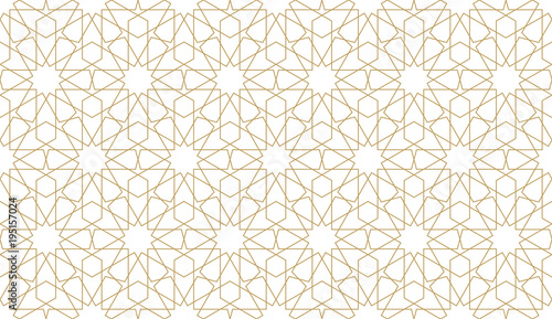 Seamless pattern in authentic arabian style.