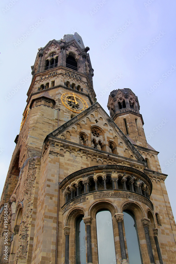 Germany. Berlin. Kaiser Wilhelm Memorial Church.