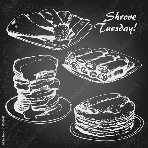 Shrove Tuesday sketch1