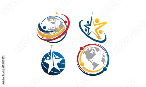 Global Leadership Teamwork Solutions Set