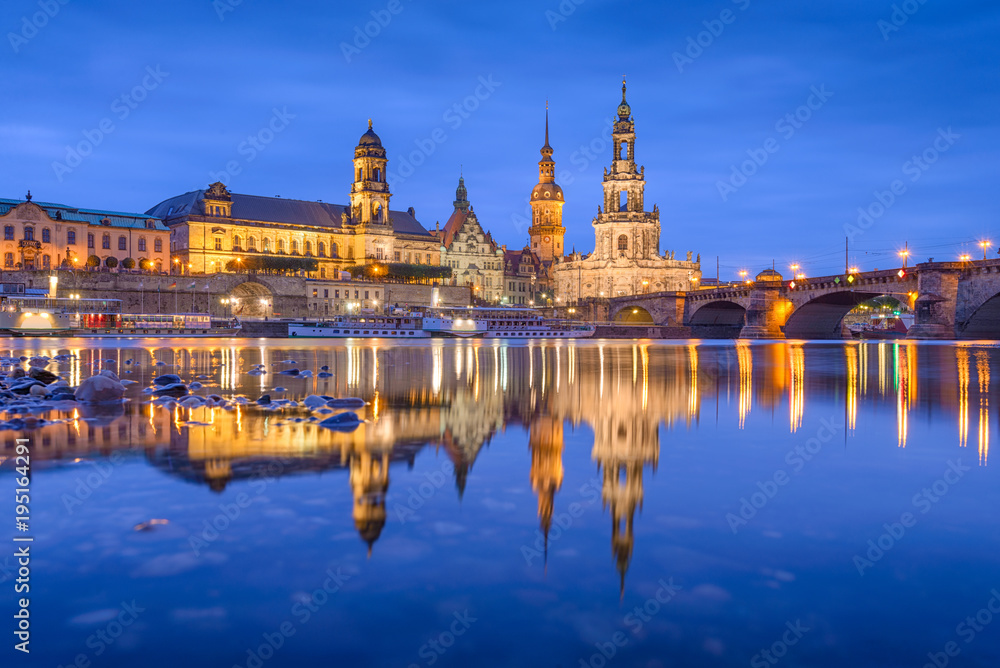 Dresden, Germany on The Elbe River