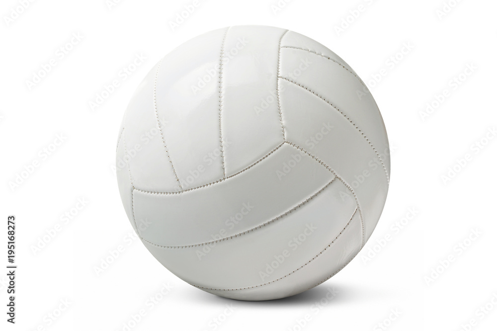 White volleyball