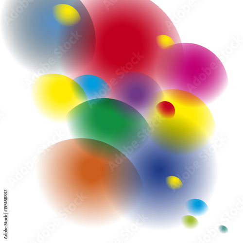 Farbspots 2 weiß