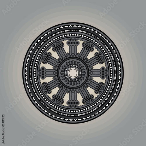 The dhammachakka vector