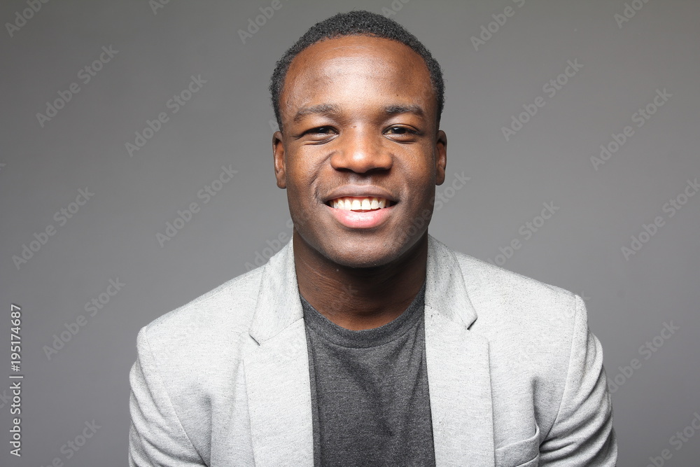 Fototapeta premium Beautiful black man