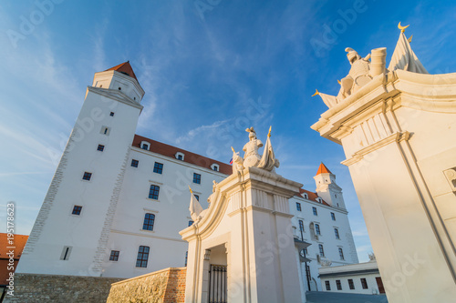 Canvas Print Hrad castle in Bratislava, the capital of Slovakia
