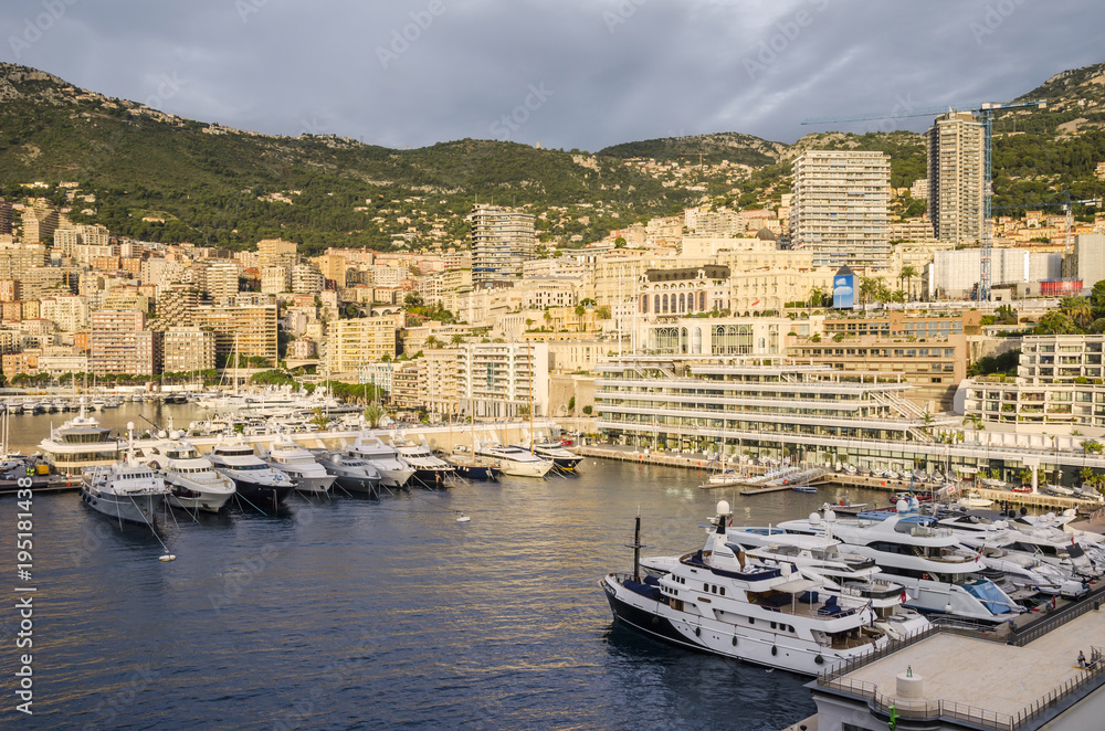 Port Hercules and  the southwestern ward of the second smallest and the most densely populated country in the world, La Condamine. Monaco