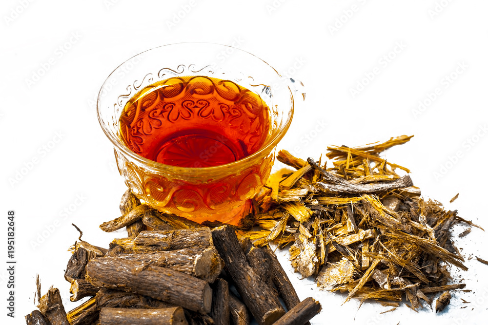 Ayurvedic herb Liquorice root,Licorice root, Mulethi or Glycyrrhiza
