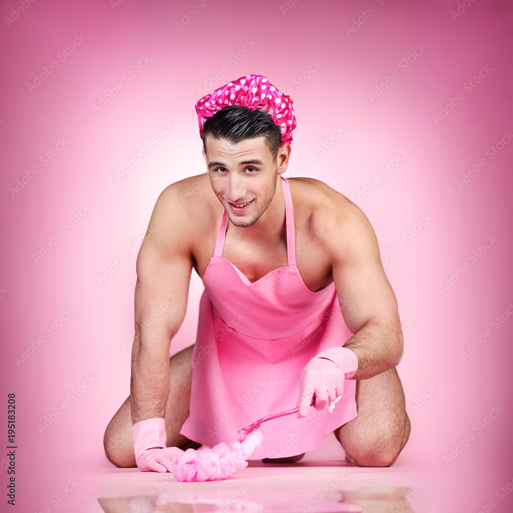 Cleaning Man Photos | Adobe Stock
