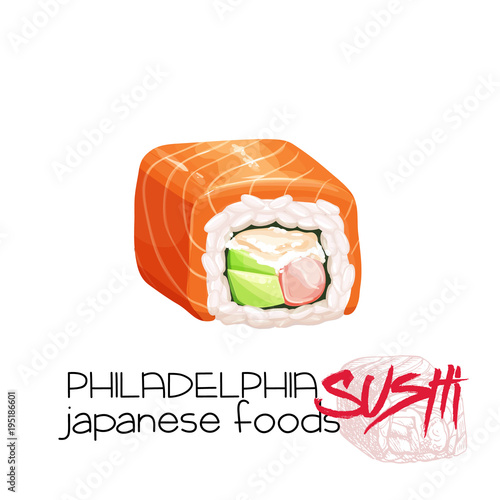 Philadelphia sushi.