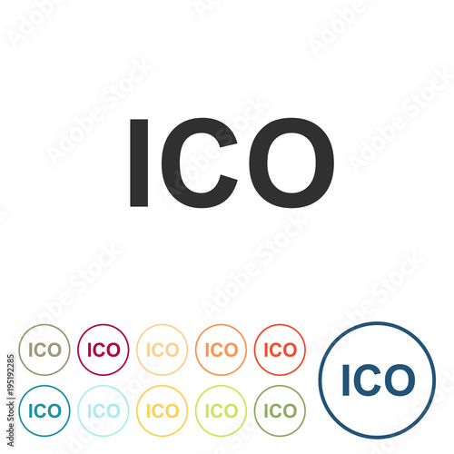 Runde Schaltflächen - ICO