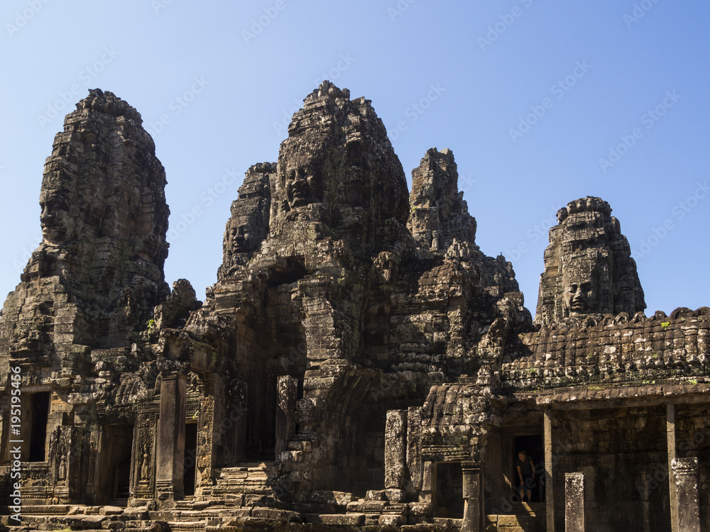 Bayon Temple in Angkor Temples in Cambodia
