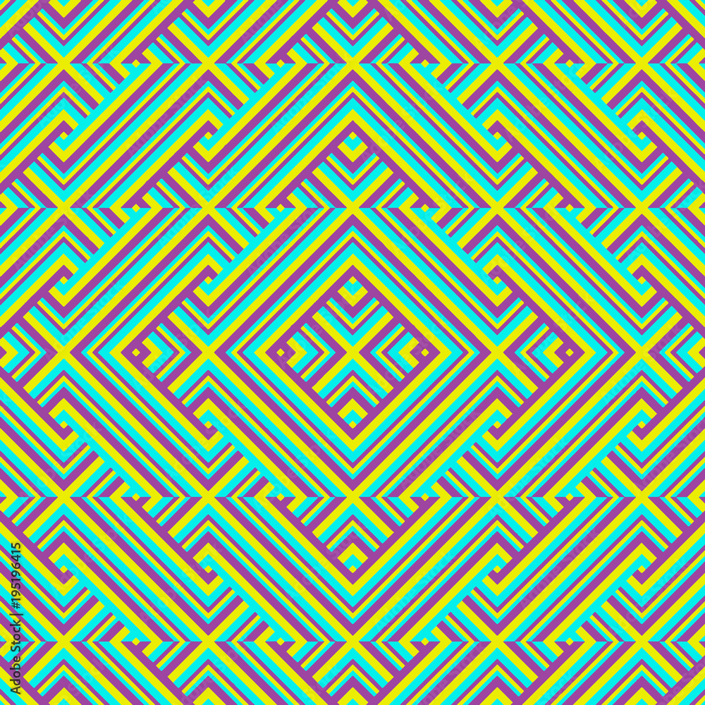 Geometric Intricate Seamless Pattern Geometric Intricate Seamless Pattern