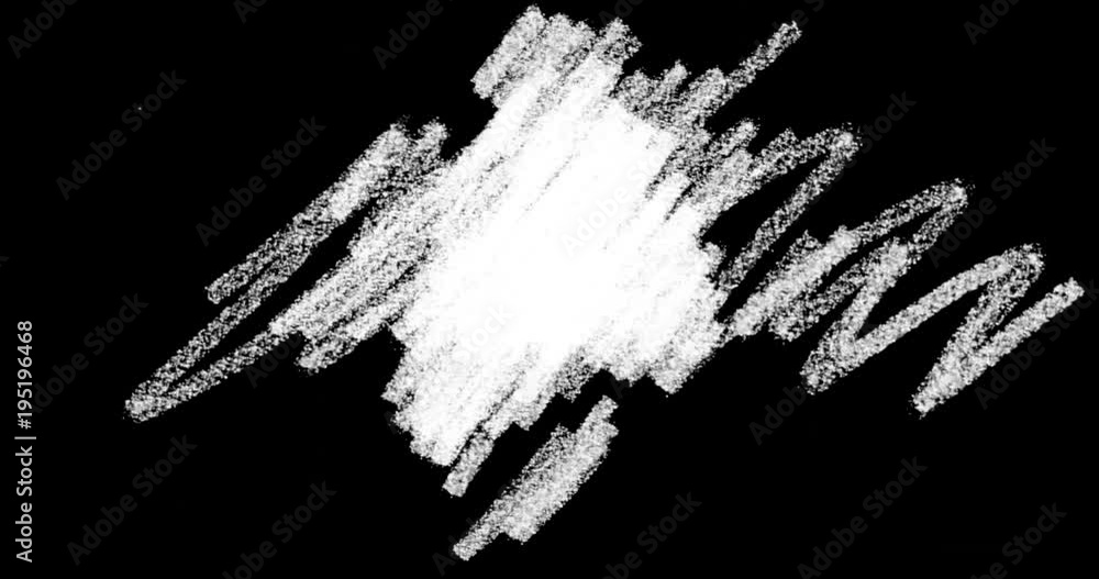 hand-drawn scribbles transition, doodles and sketch effects with black color pencil on chroma key green screen background, with alpha channel,imagination education child concept