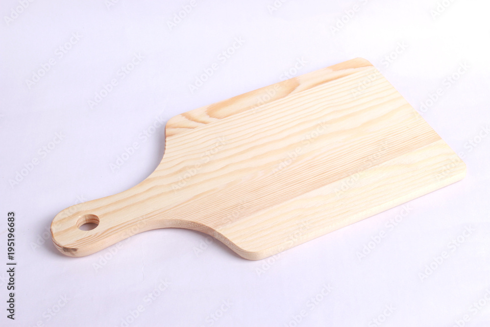 Cutting board isolated on white background Cutting board isolated on white background