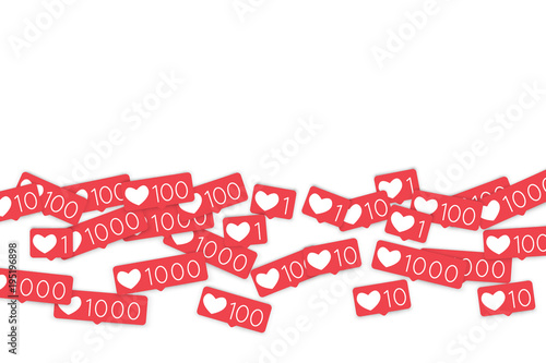 Social media counters.