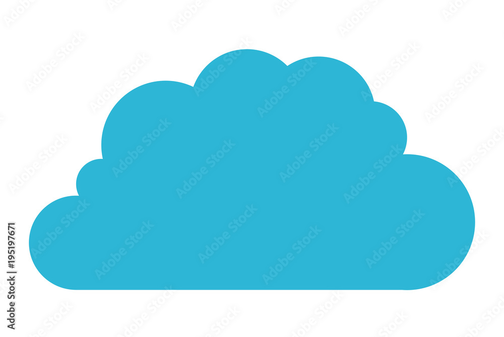 cloud silhouette isolated icon vector illustration design cloud silhouette isolated icon vector illustration design
