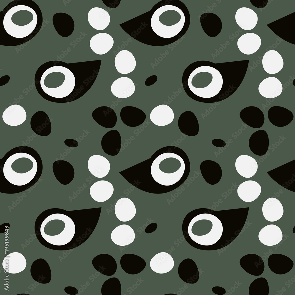 Bird symmetry seamless pattern. Suitable for screen, print and other media. Bird symmetry seamless pattern. Suitable for screen, print and other media.