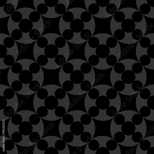 Seamless Check Pattern, Black Background #Vector Graphics