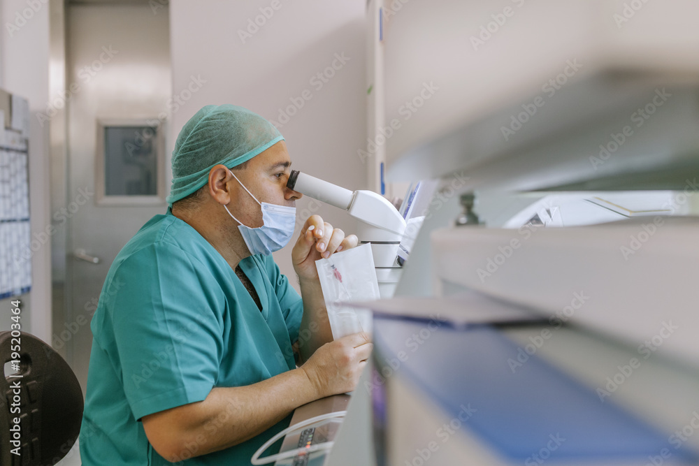 Biologist working in a Professional Laboratory Biologist working in a Professional Laboratory