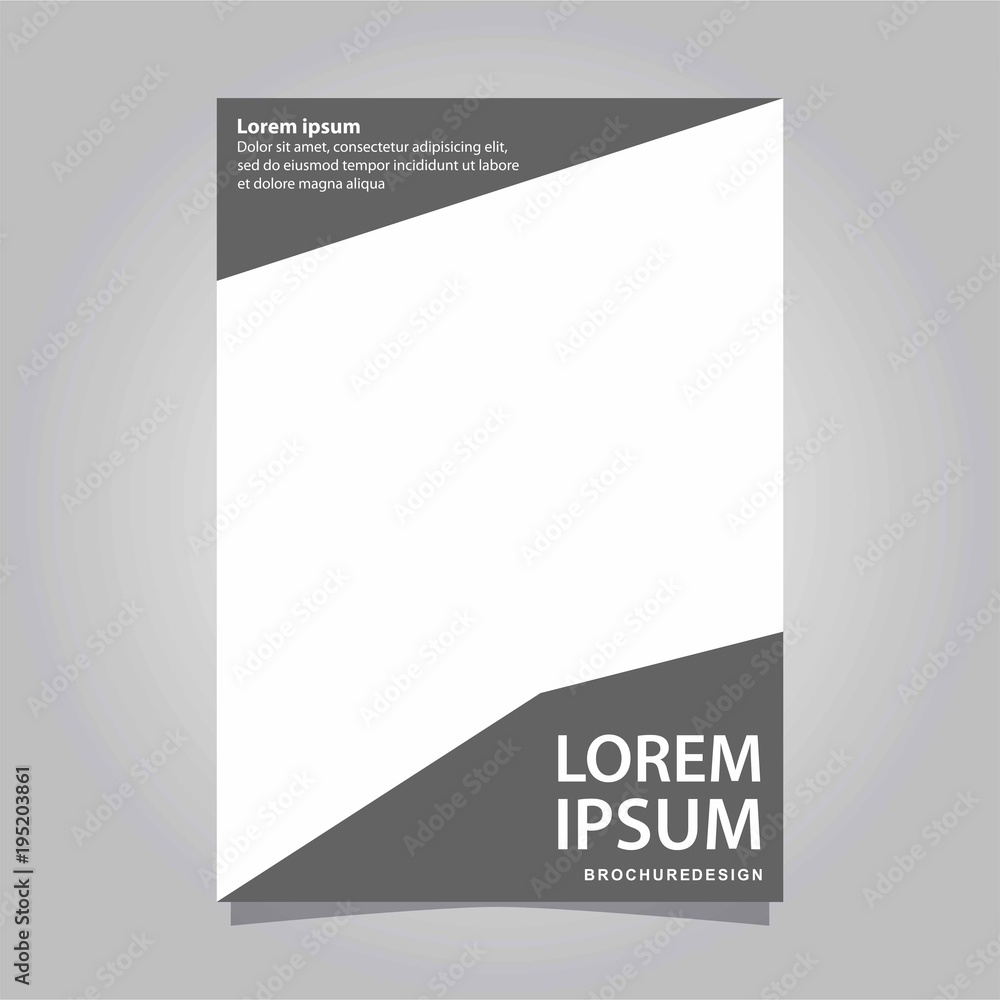 Cover design annual report, vector flyer template design for business brochure Cover design annual report, vector flyer template design for business brochure