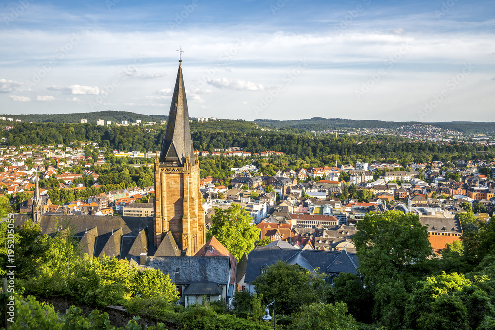 Marburg an der Lahn, Sankt Marian Kirche foto de Stock Adobe Stock