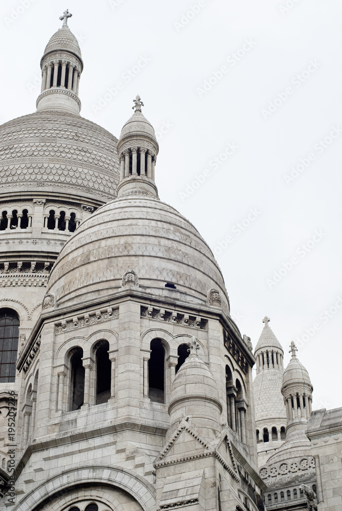 The Domes of Sacre Coeur, Paris, France