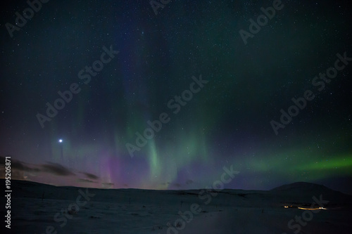 Aurora borealis / Polarlicht über Island