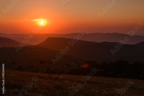 Wallpaper Mural Beautiful mountain landscape Torontodigital.ca