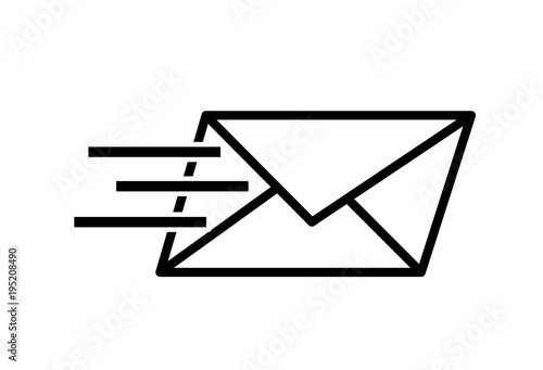 line text e-mail message style sign