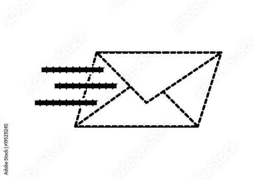 dotted shape text e-mail message style sign