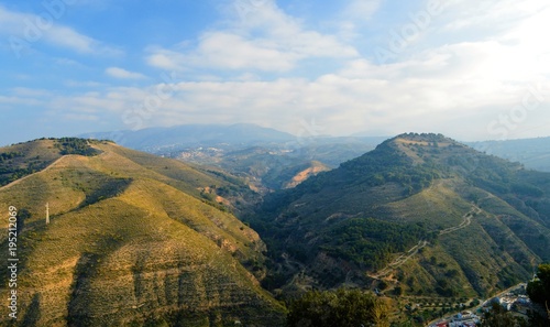 A scenic landscape image from Andalusia region in Southern Spain.