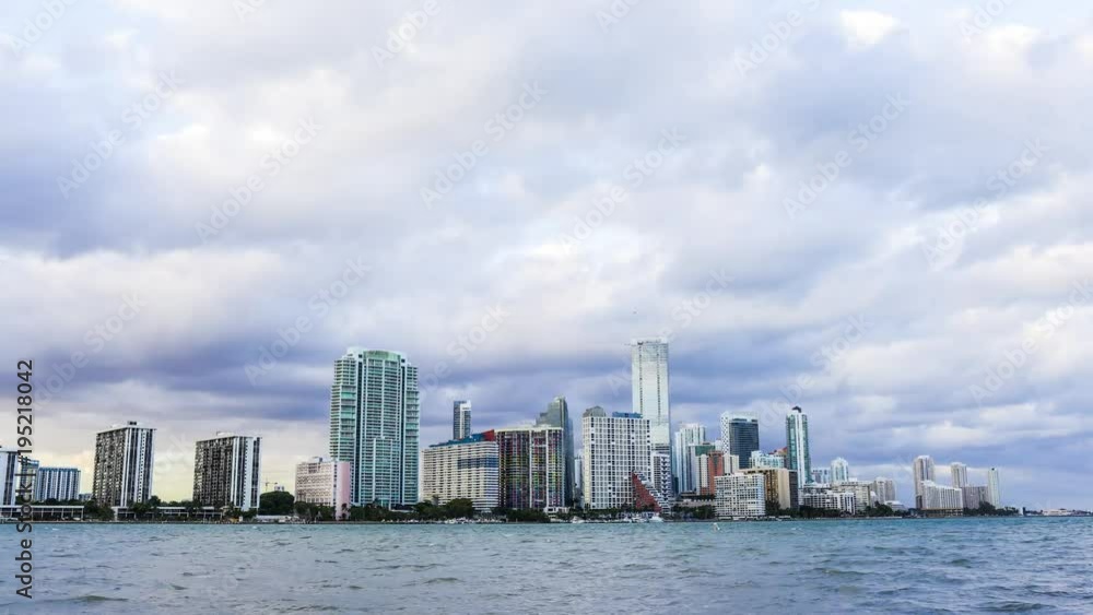 4K Downtown Miami Storm Time-lapse 4K Downtown Miami Storm Time-lapse
