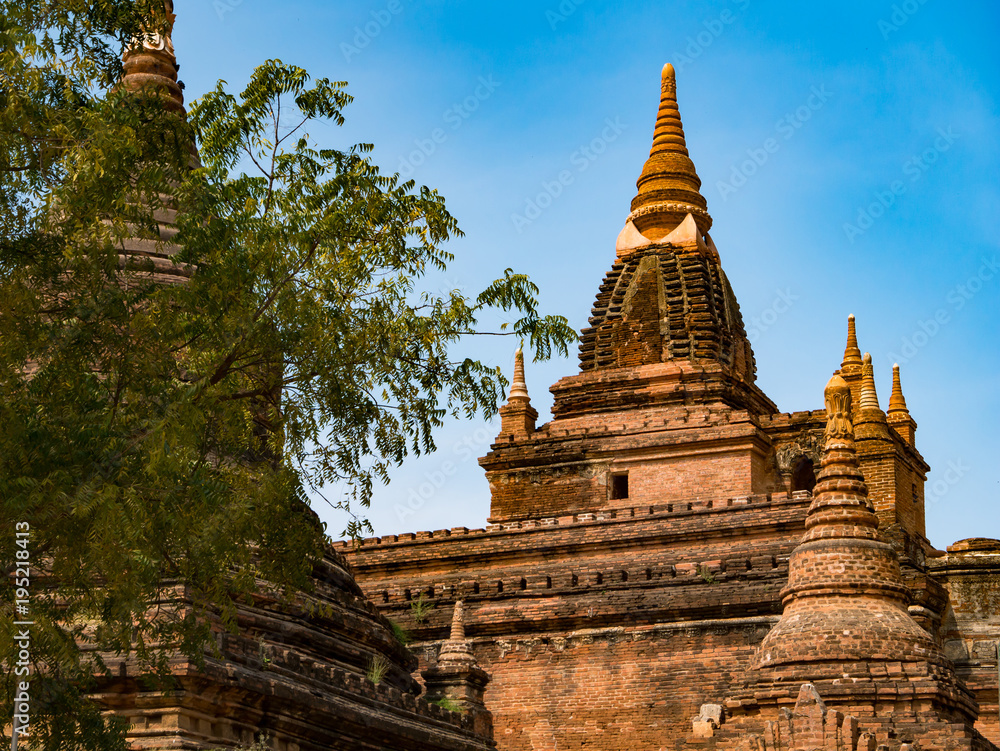 Naklejka premium バガンの遺跡