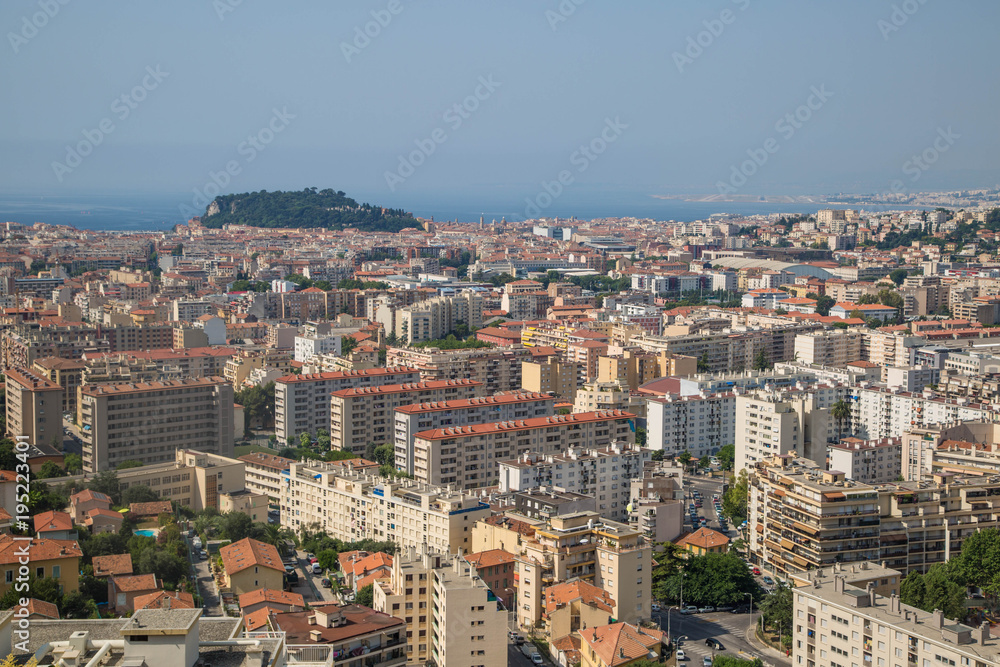Panorama von Nizza, Frankreich