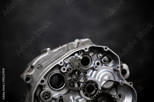 Transmission internal view