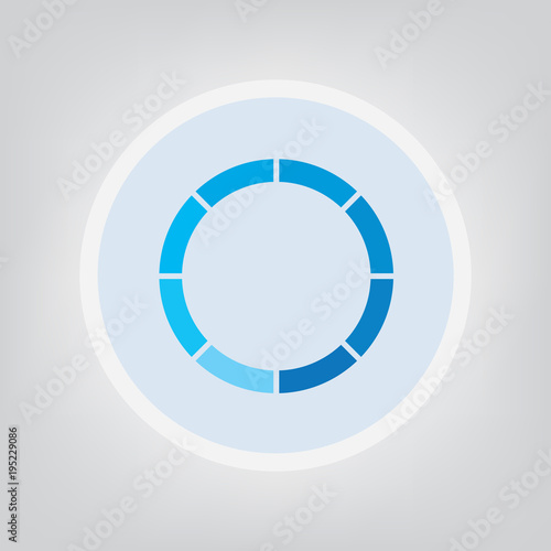 loading icon- vector illustration