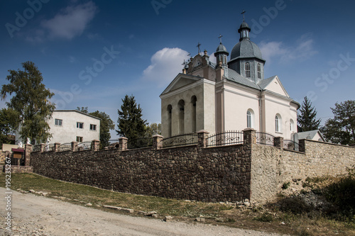 Village church, Yagilnitsa village, Ternopil region, Ukraine