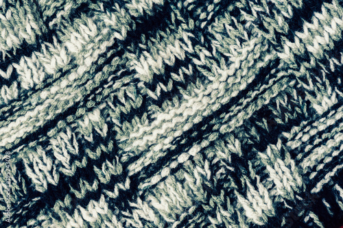 Texture of knitted sweater