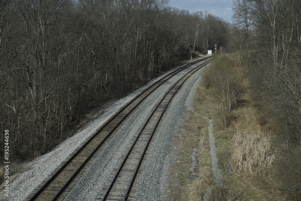 concrete recycling yard with boxcar train cars and tracks concrete recycling yard with boxcar train cars and tracks