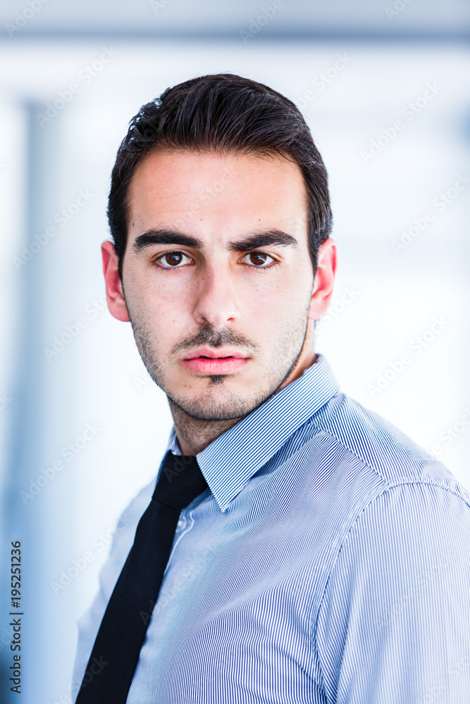 Beautiful young businessman portrait Beautiful young businessman portrait