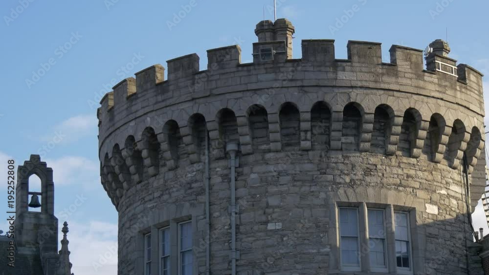 A tower top and a bell A tower top and a bell